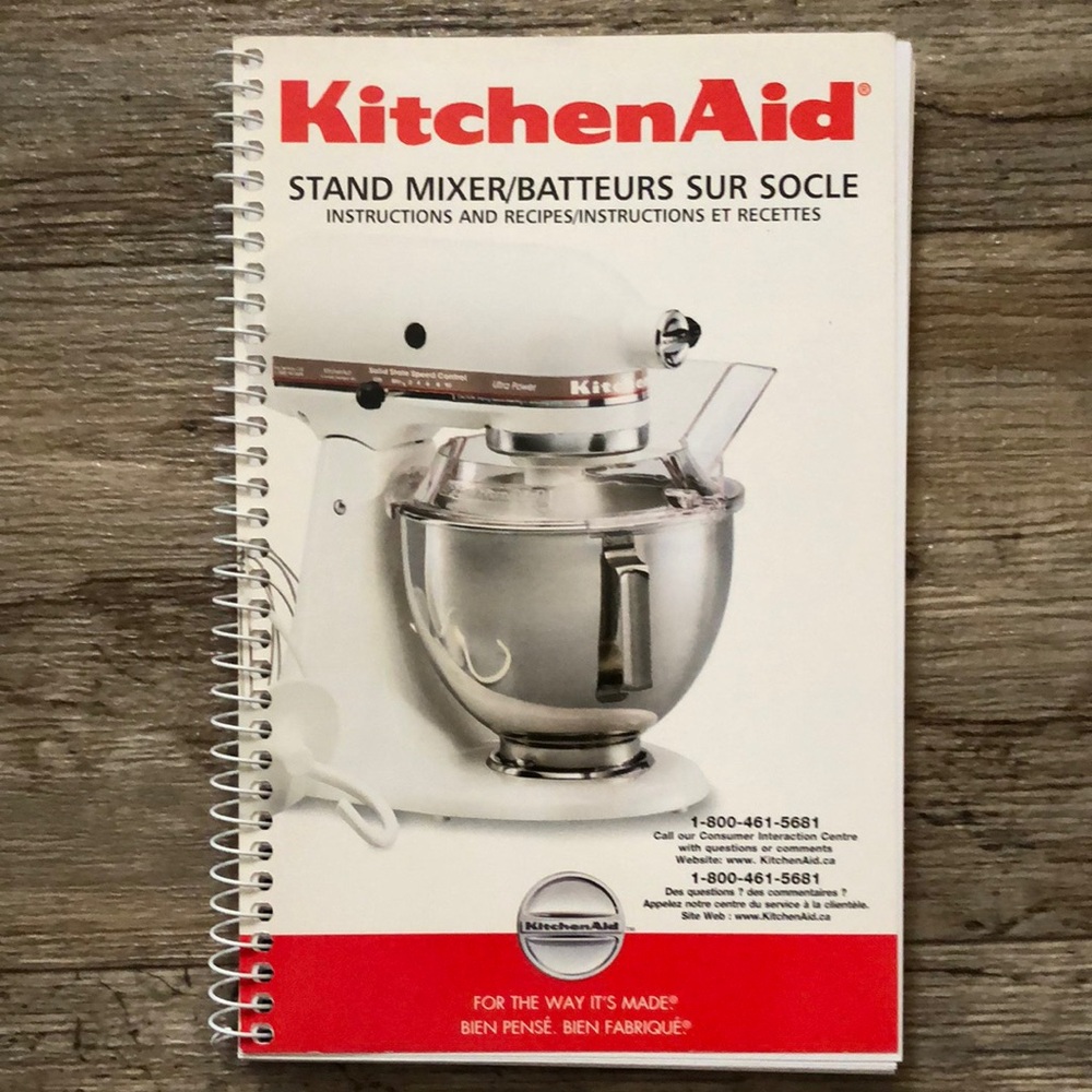 Vintage Kitchen Aid  /Stand Mixer Instruction and Recipe Book